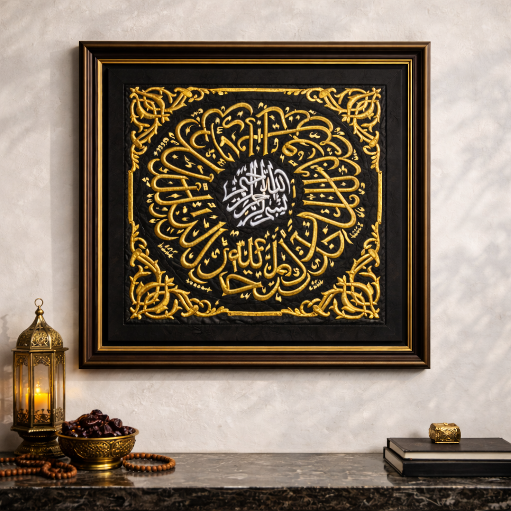 Kaaba Samadiya Panel (Surah Al Ikhlas) – 1441 Hijri | King Salman Period - Image 4