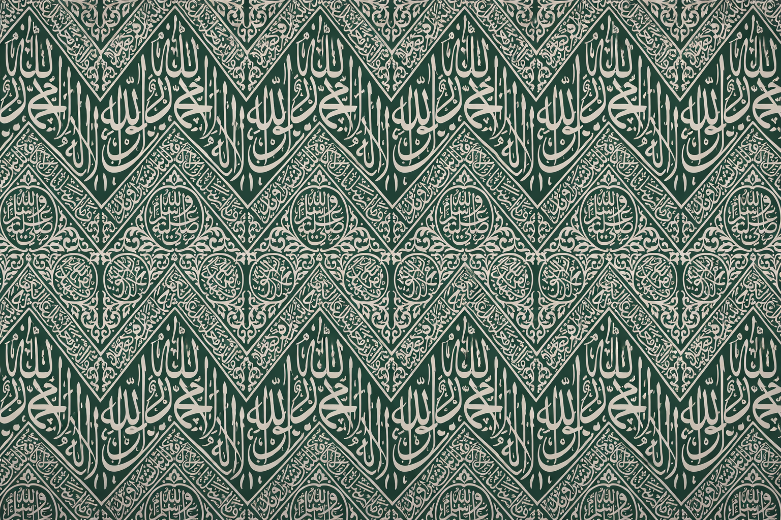 Makkah & Madinah Fabric Cloths Combo Set (4 Pieces) – Sacred Islamic Collection - Image 5